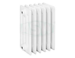 DIN-Stahlradiator RAL 9010 gep.