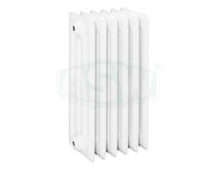 DIN-Stahlradiator RAL 9010 gep.