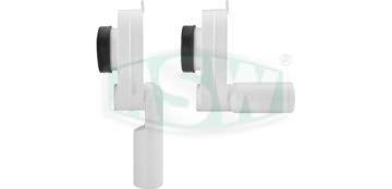 White PP universal moulded suction piece