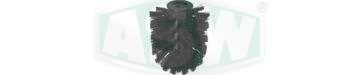 Spare brush head, black