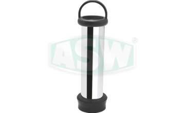 Standing overflow pipe, chrome-plated brass