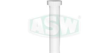 White PP adjustable pipe