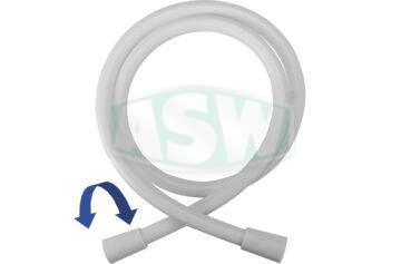 mat white shower hose