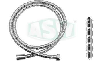 "Chain" shower hose, chrome-plated brass