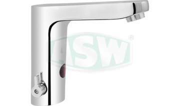 Single-hole basin mixer DN 15, polished chrome-plated