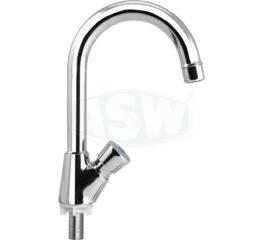 Single-hole self-closing basin tap DN15