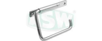 Toilet paper holder, stainless steel 1.4301