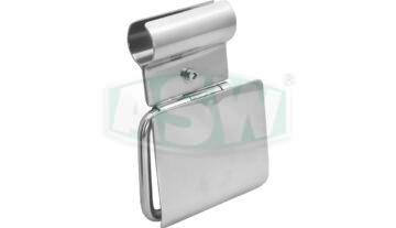 Toilet paper holder, stainless steel 1.4301