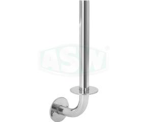 Toilet reserve paper holder, stainless steel 1.4301