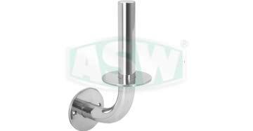 Toilet reserve paper holder, stainless steel 1.4301