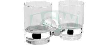 Double glass holder