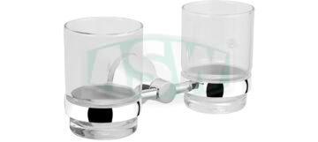 Double glass holder