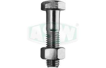 Machine screws DIN 601, galvanised steel