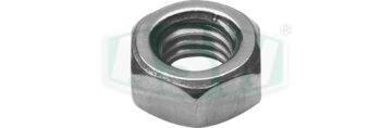 Hexagonal nuts, stainless steel 1.4301