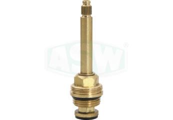 Head valve, brass, built in valves