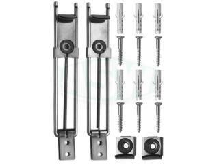 Tilt mirror clamps, 4-piece