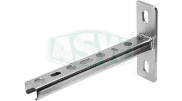 Rail brackets, galvanised steel