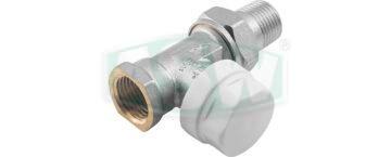 Thermostat valve, straight