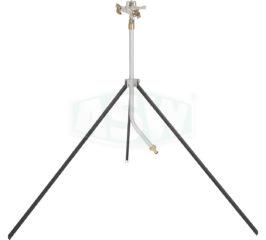 Telescopic watering sprinkler, light metal