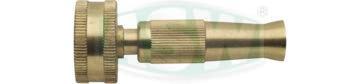 Spray nozzle, raw brass, medium-duty